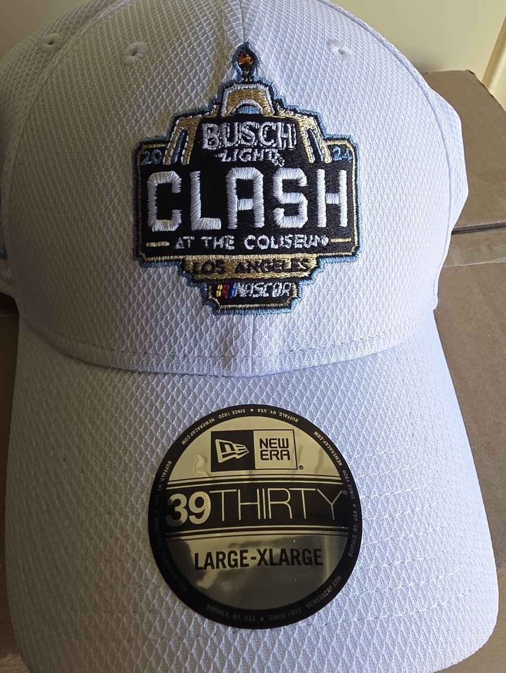 New- Nascar 2024 Busch Light Clash LA So Cal Hat Men's Large/XL New Era - Picture 3 of 6
